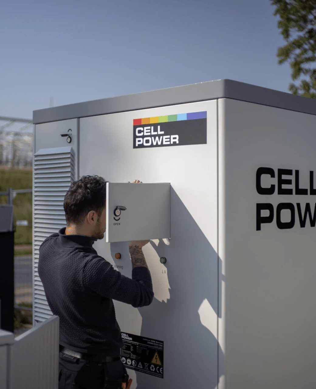 Energieopslag in bedrijf